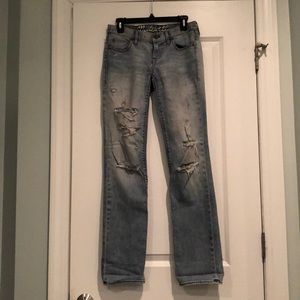 Madewell Destroyed Denim - Light Wash